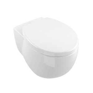 Villeroy & Boch Aveo Miska WC wisząca z odpływem poziomym 59×40 biała