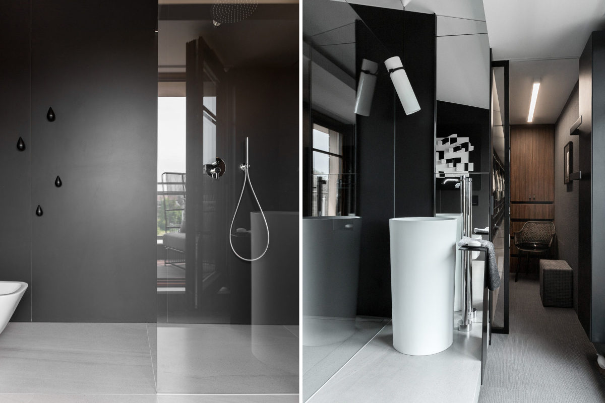 Łazienka w stylu minimalistycznym | proj. formativ