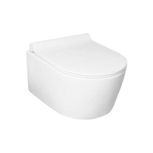 HushLab Level Perfect miska WC wisząca bezrantowa z deską wolnoopadającą (zestaw)