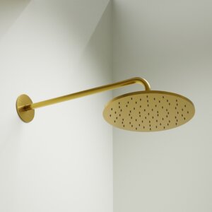 IH SELECTION by Steinberg seria 100 ramię prysznicowe z deszczownicą szczotkowane złoto