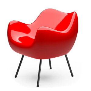 VZÓR Fotel RM58 classic – kolor RED