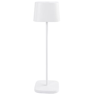SternLight Lampiris – lampka stołowa Foturis square, biały