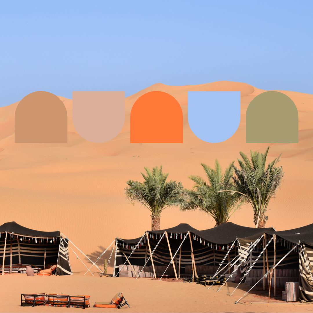 wnętrza w kolorach pustyni