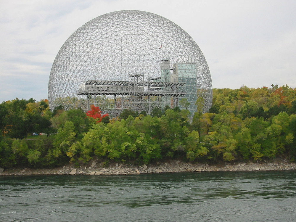 The Montreal Biosphère – projekt Buckminster Fuller