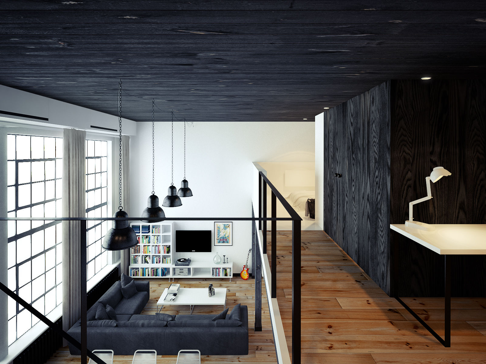 Loft apartament | proj. ofdesign Oskar Firek